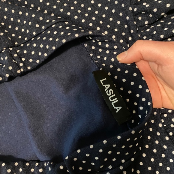 LASULA Ruffled Polka Dot Skirt - Picture 3 of 3